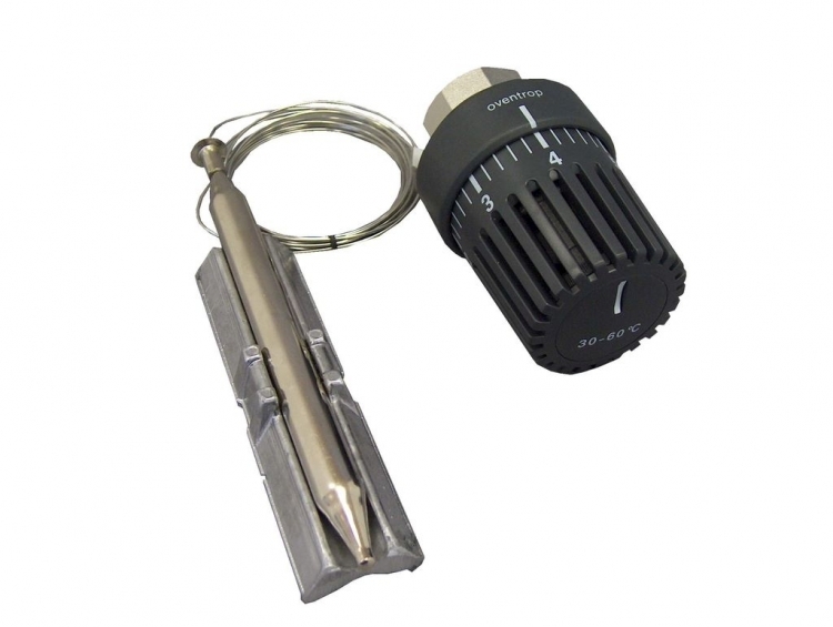 терморегулятор, с накладным датчиком, диапазон, °с-30-60, 2 м, m30x1,5 - oventrop