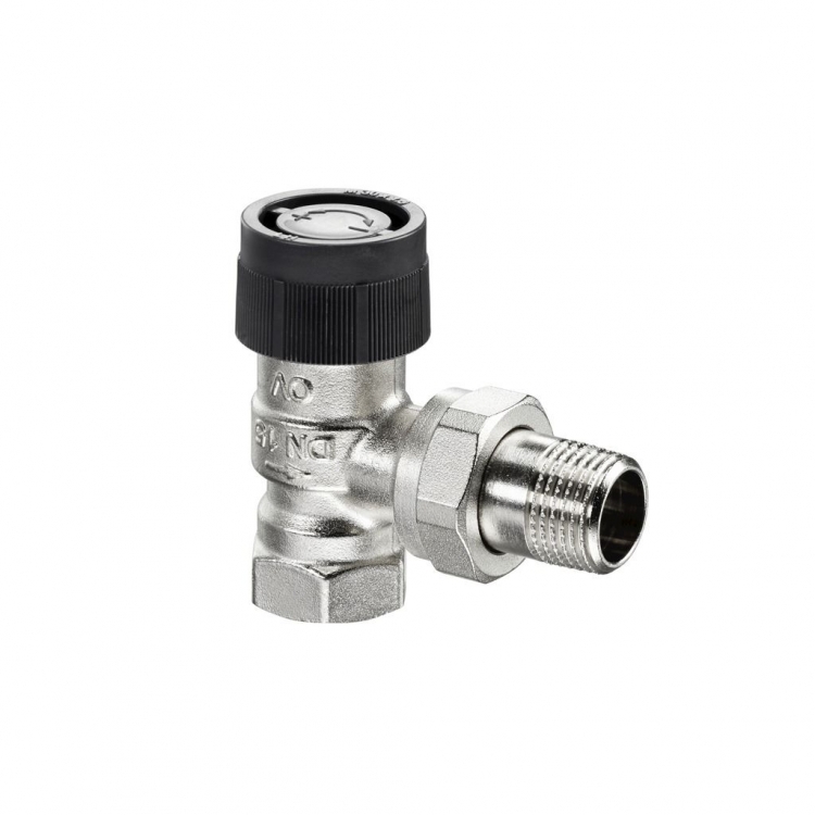 вентиль, серия a, угловой, dn-15, 1/2&quot;, вн, никелированный - oventrop
