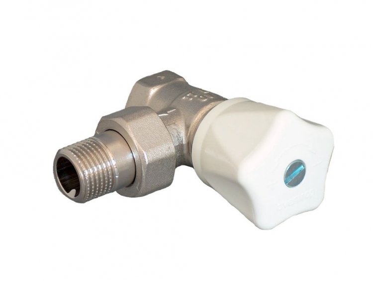 вентиль с ручным приводом hrv, dn 15 мм, 1/2&quot;, угловой - oventrop