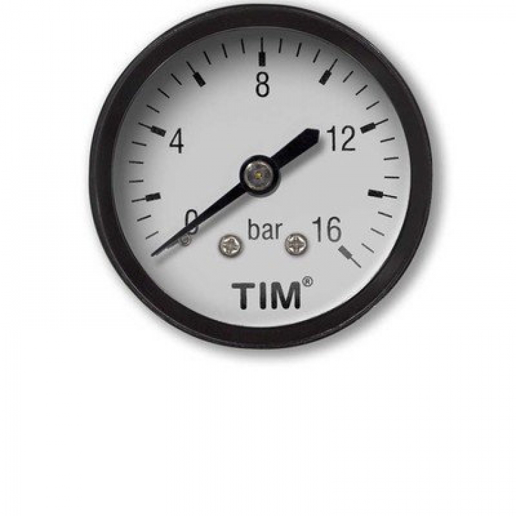 манометр аксиальный 6 бар, tim