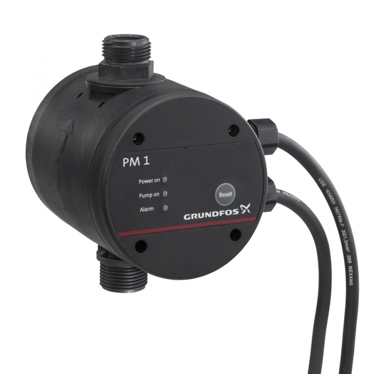 регулятор давления универсальный grundfos pm 1 22 с защитой от &quot;сухого хода&quot;, 2-х полюсное, 2,2 бар, 6 а, 1,5 м