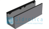 Лоток водоотводный бетонный коробчатый (СО-200мм), с чугунной насадкой, с уклоном 0,5% КUу 100.29,8 (20).23(16) - BGZ-S, № -14, Gidrolica