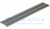 Решетка водоприемная Gidrolica Standart РВ - 15.18,6.100 - штампованная стальная оцинкованная, кл. А15